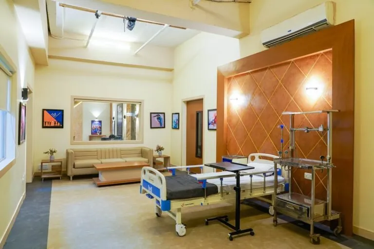 Hostpital film set at film academy